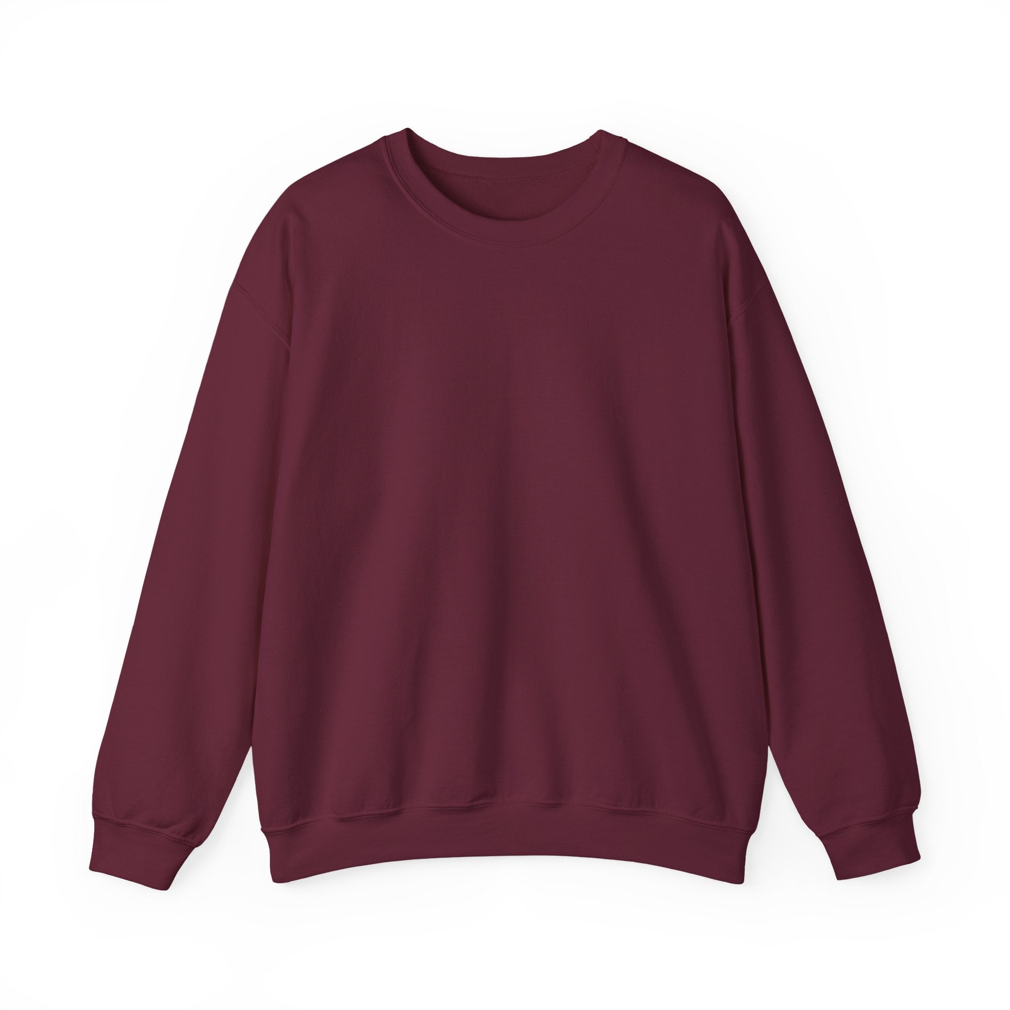 Crewneck Sweatshirt — Back Graphic Positive Notes Design ("A Place For Everyone Here")