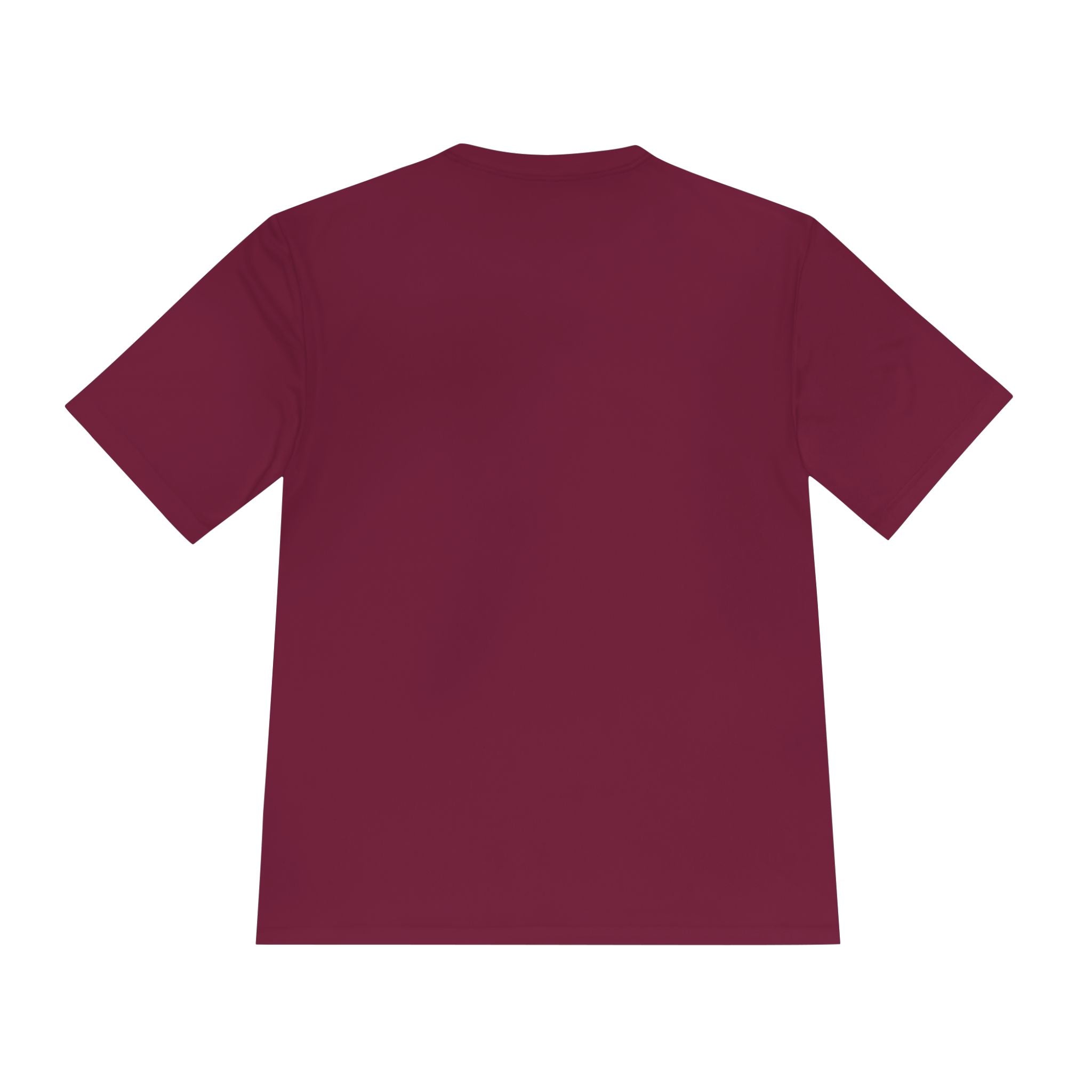 Wazup Colorblock Graphic Tee — Retro Pop 'Wazup' Moisture-Wicking Shirt