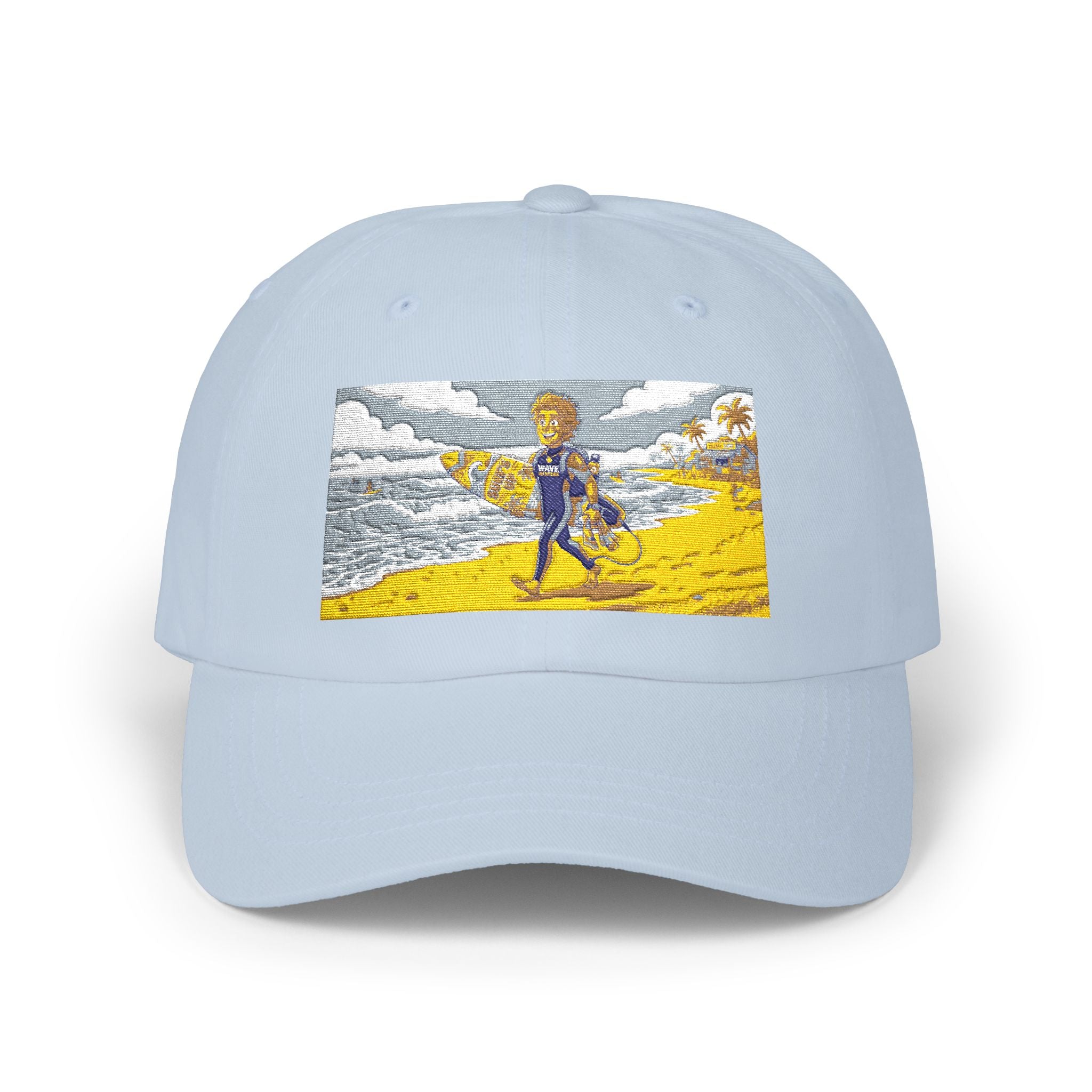 Dad Cap — Vintage Child with Kite Embroidered Baseball Hat