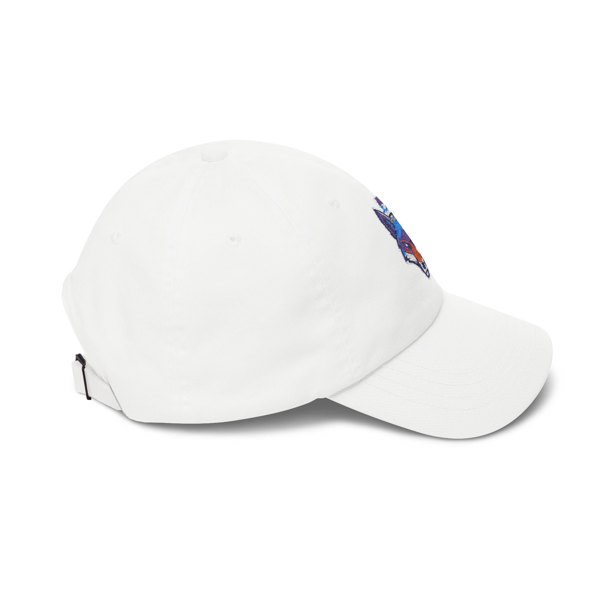 Fox Face Dad Cap — Colorful Watercolor Fox Embroidery Baseball Hat