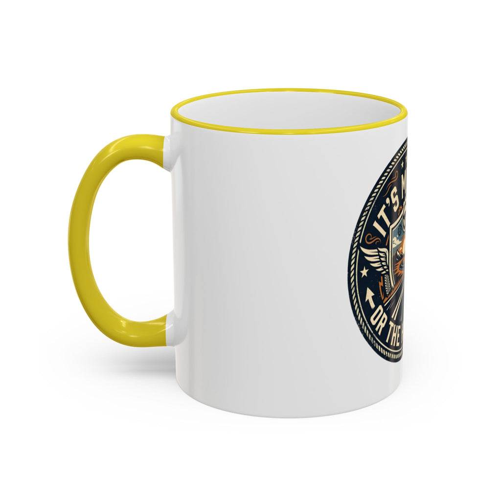 Accent Rim & Handle Mug (11oz, 15oz)