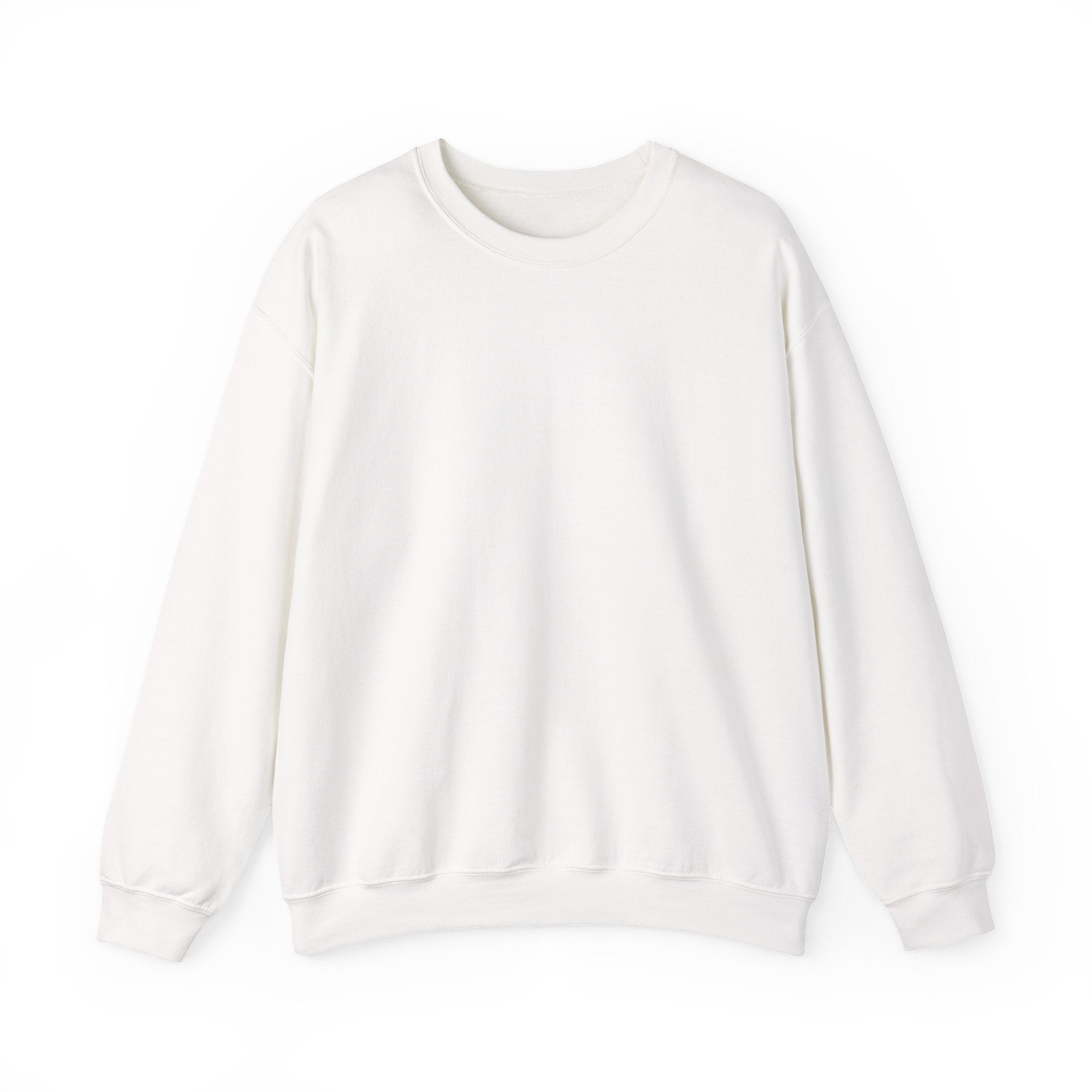 Crewneck Sweatshirt — Back Graphic Positive Notes Design ("A Place For Everyone Here")