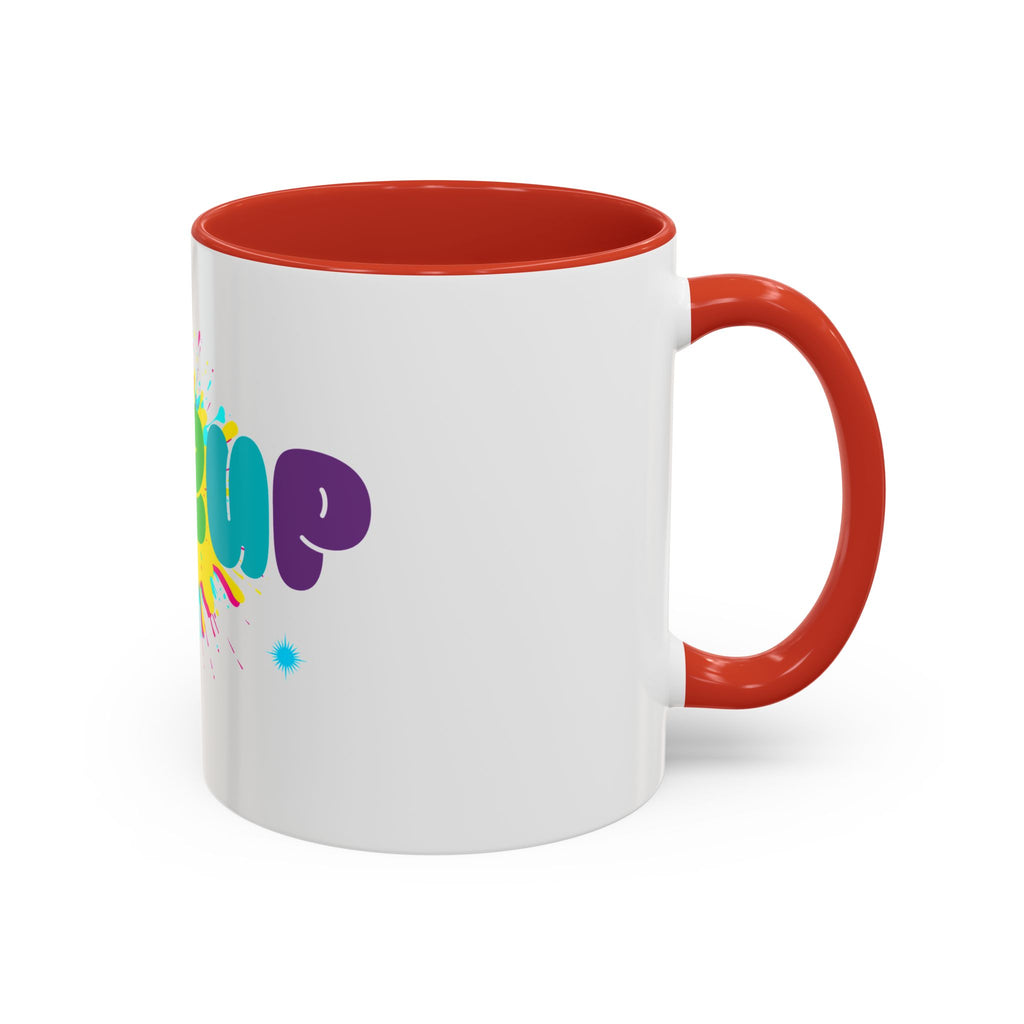 Wazzup Rainbow Splash Accent Coffee Mug (11/15oz)