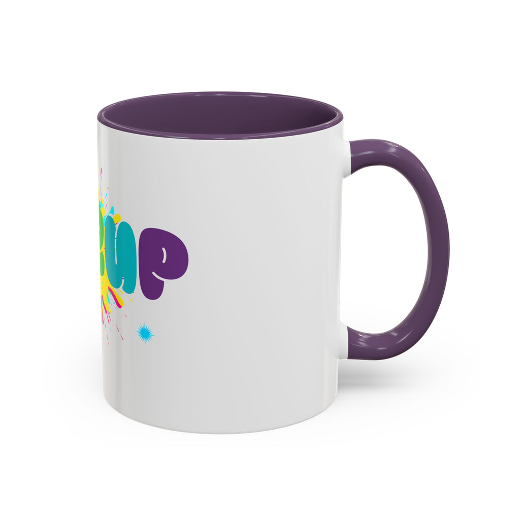 Wazzup Rainbow Splash Accent Coffee Mug (11/15oz)