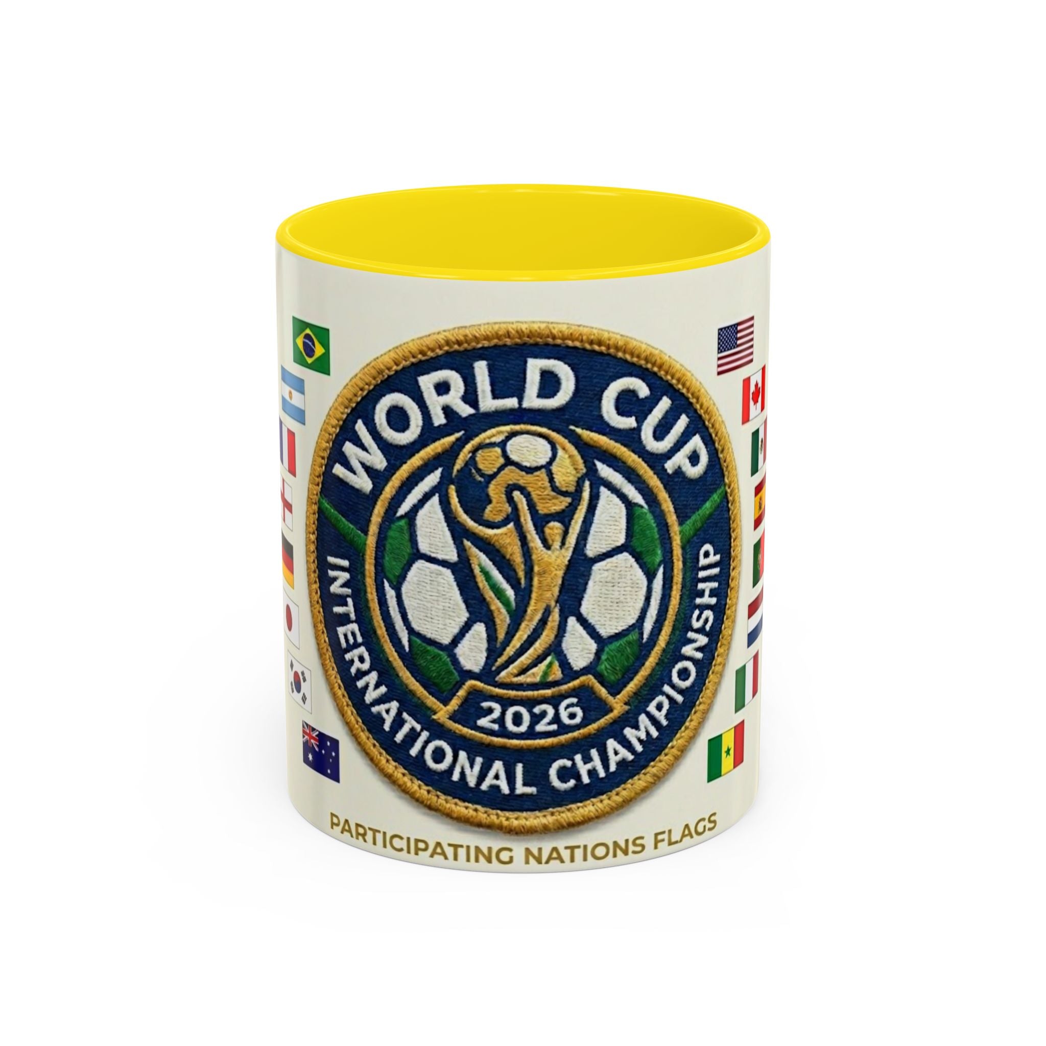 World Cup 2026 Coffee Mug — International Championship Flags 11/15oz