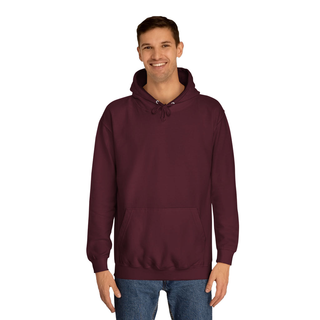 Beach Scene Hoodie — "The Beach" Retro Sunset Palm Design