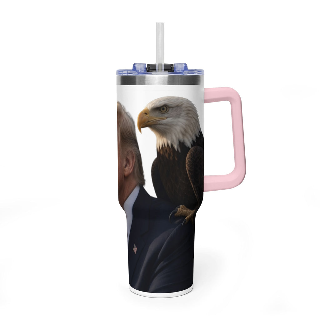 40oz Vacuum Tumbler — Thoughtful Portrait Travel Mug