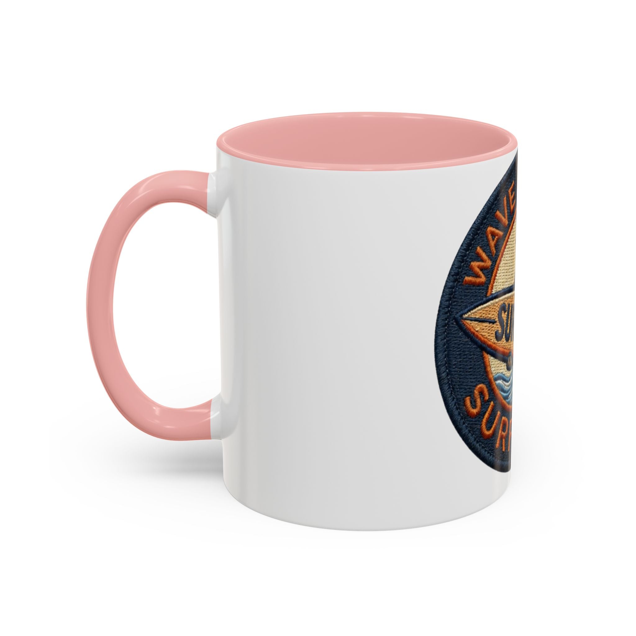 Surf's Up Wave Hunters Coffee Mug — Retro Surfin' USA Accent Mug