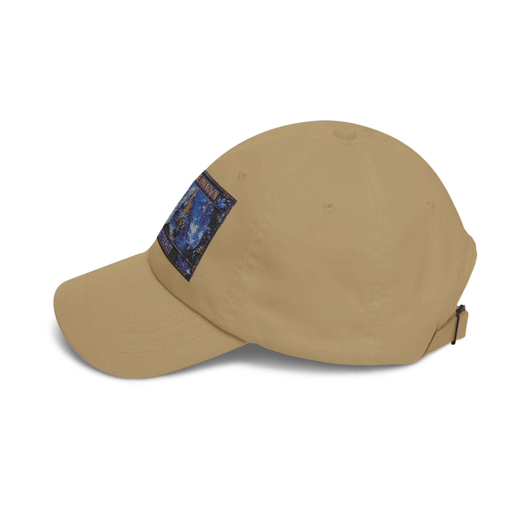 Dad Cap – 'Step Into the Unknown, Eliminate the Past' Adventure Embroidered Hat