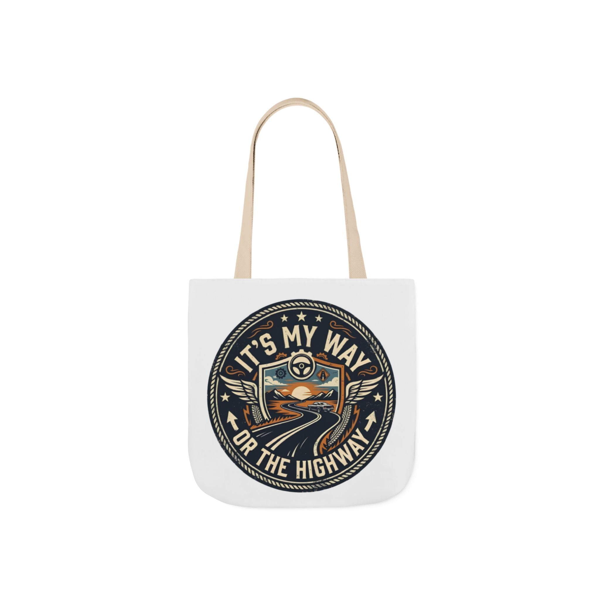 It's My Way or the Highway Canvas Tote