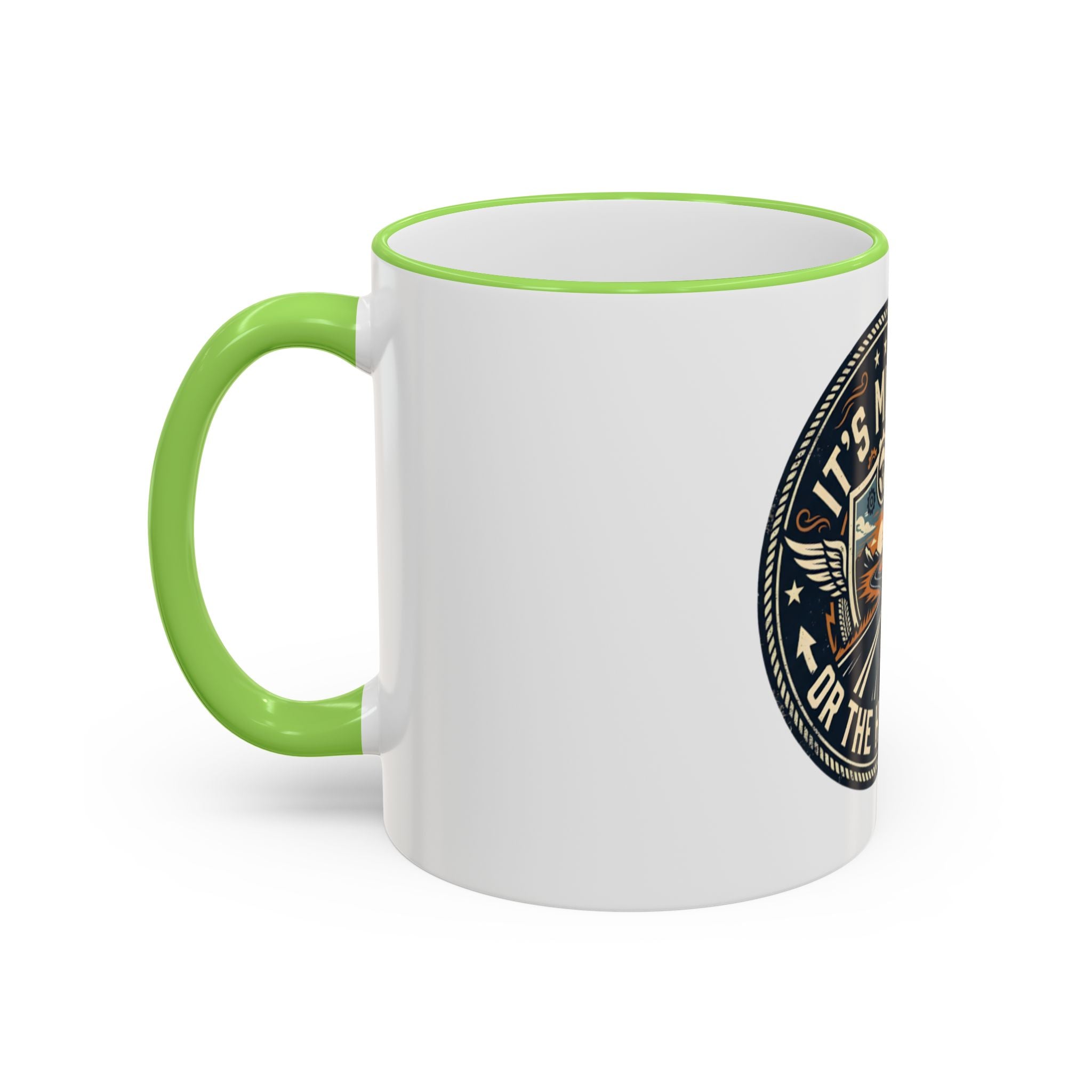 Accent Rim & Handle Mug (11oz, 15oz)