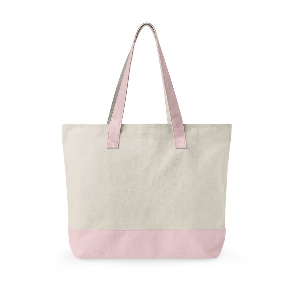 Canvas Tote Bag — Whimsical Moon Cat Butterfly Design