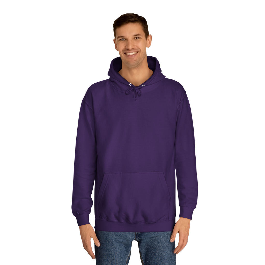 Beach Scene Hoodie — "The Beach" Retro Sunset Palm Design