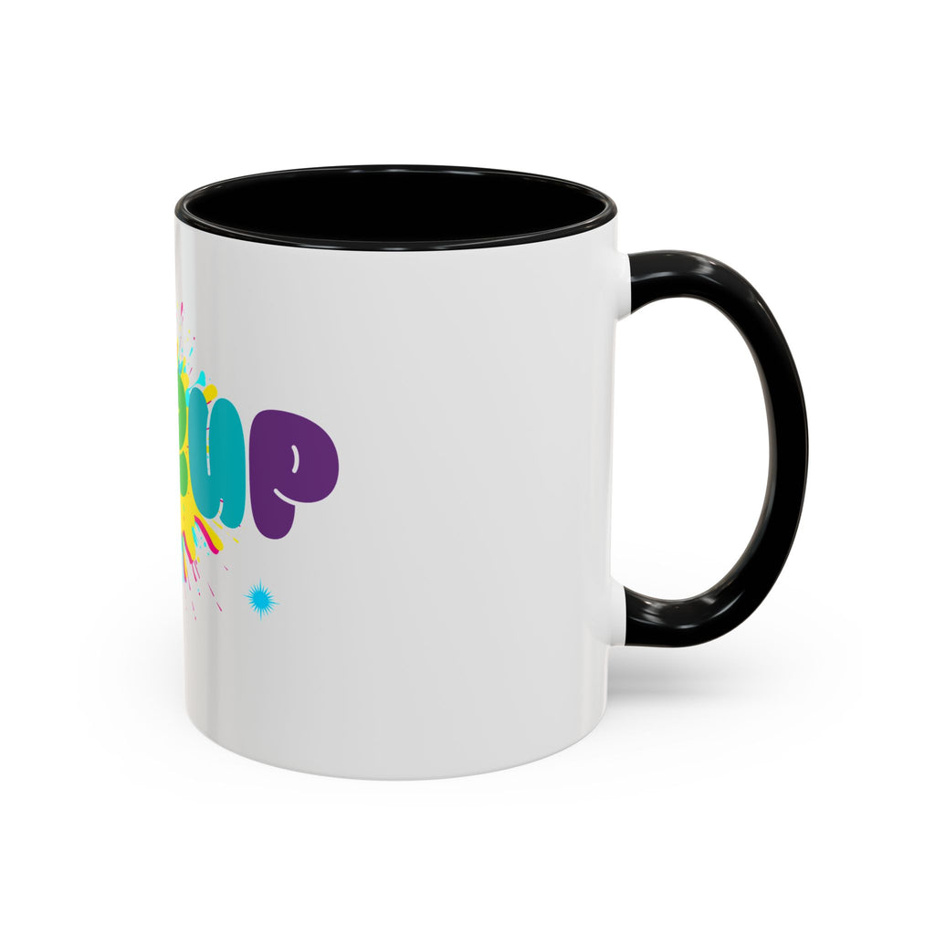 Wazzup Rainbow Splash Accent Coffee Mug (11/15oz)