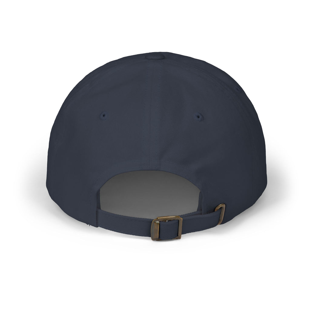 Dad Cap – 'Step Into the Unknown, Eliminate the Past' Adventure Embroidered Hat