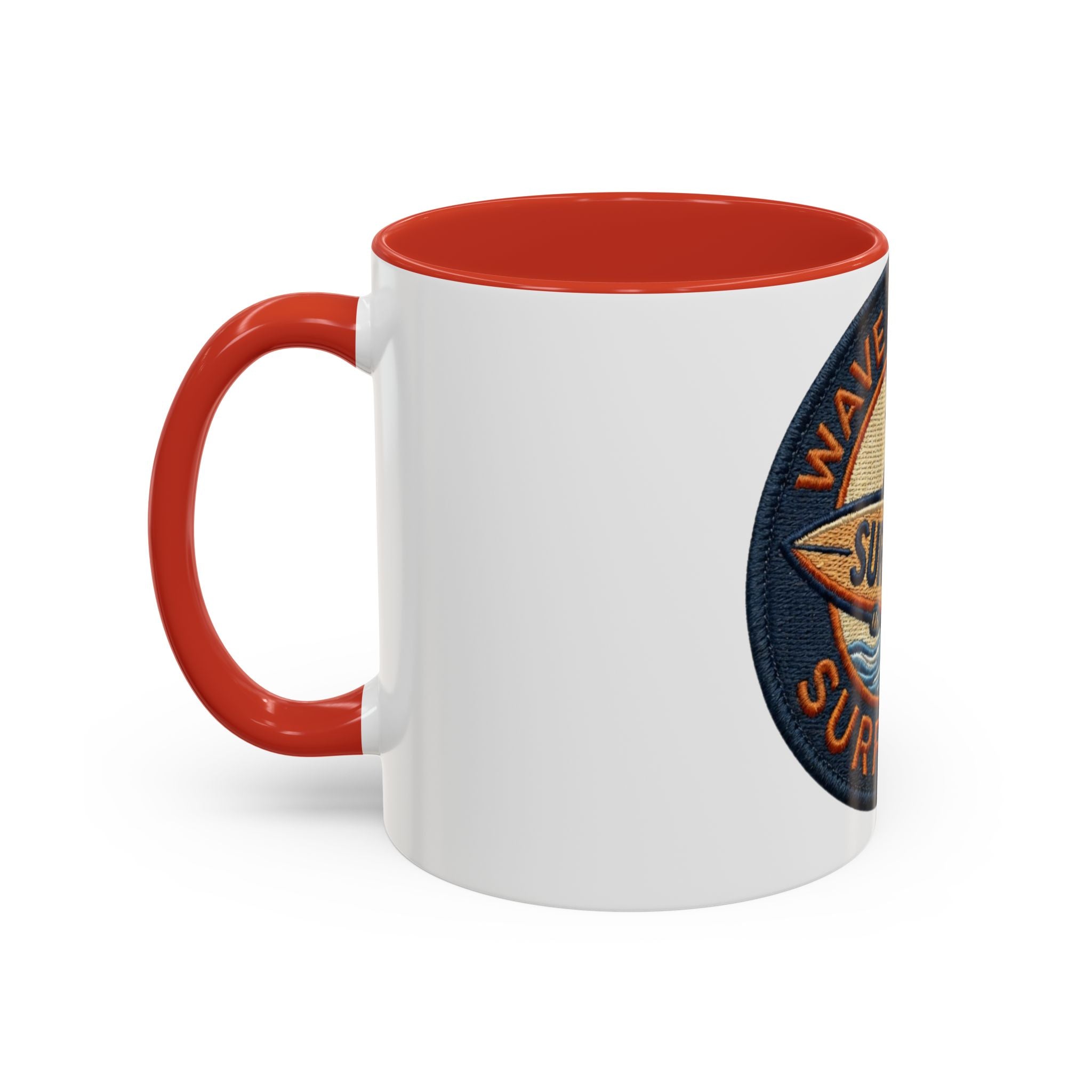 Surf's Up Wave Hunters Coffee Mug — Retro Surfin' USA Accent Mug