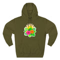 Tropical Hibiscus Hoodie — Sun & Palm Floral Pullover