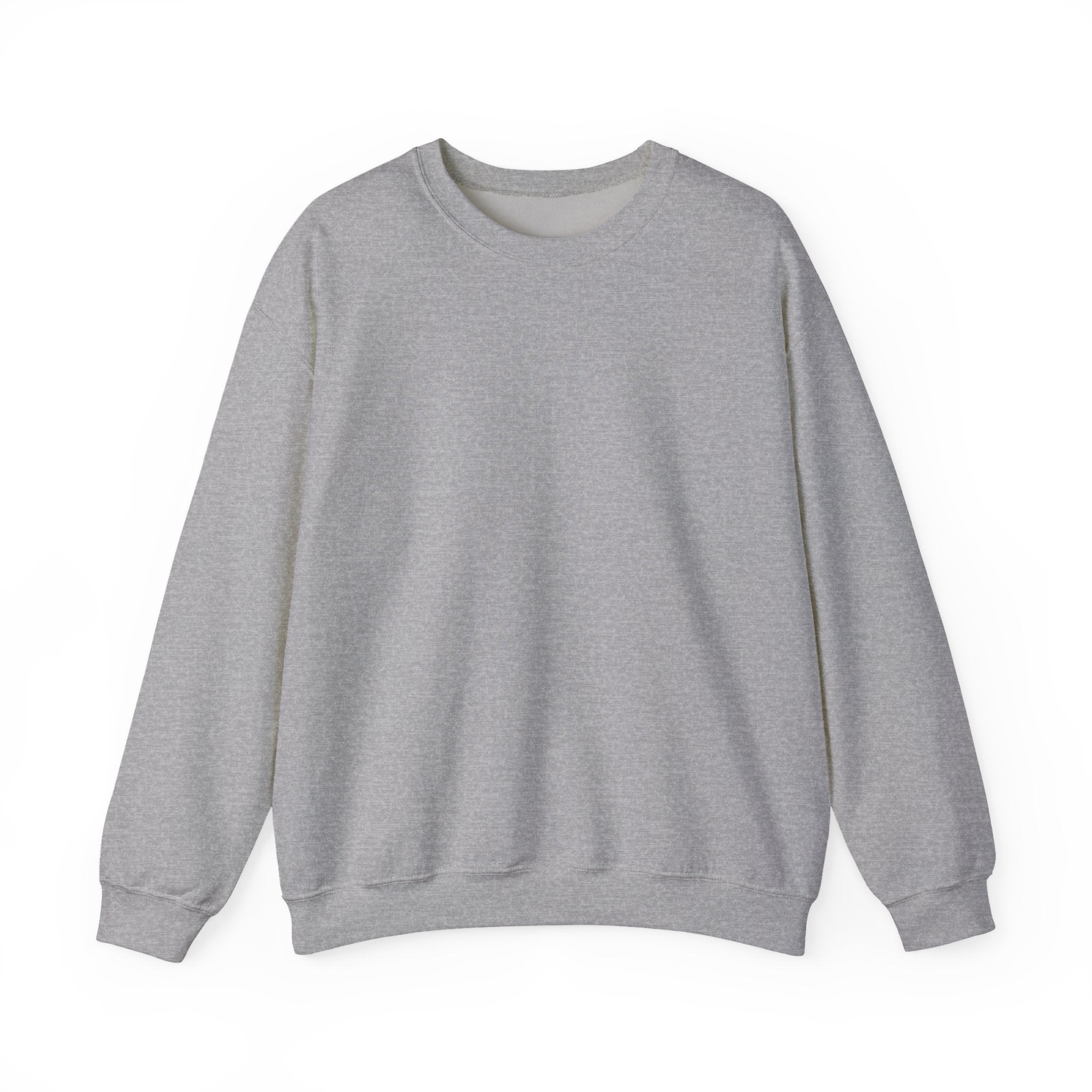 Crewneck Sweatshirt — Back Graphic Positive Notes Design ("A Place For Everyone Here")