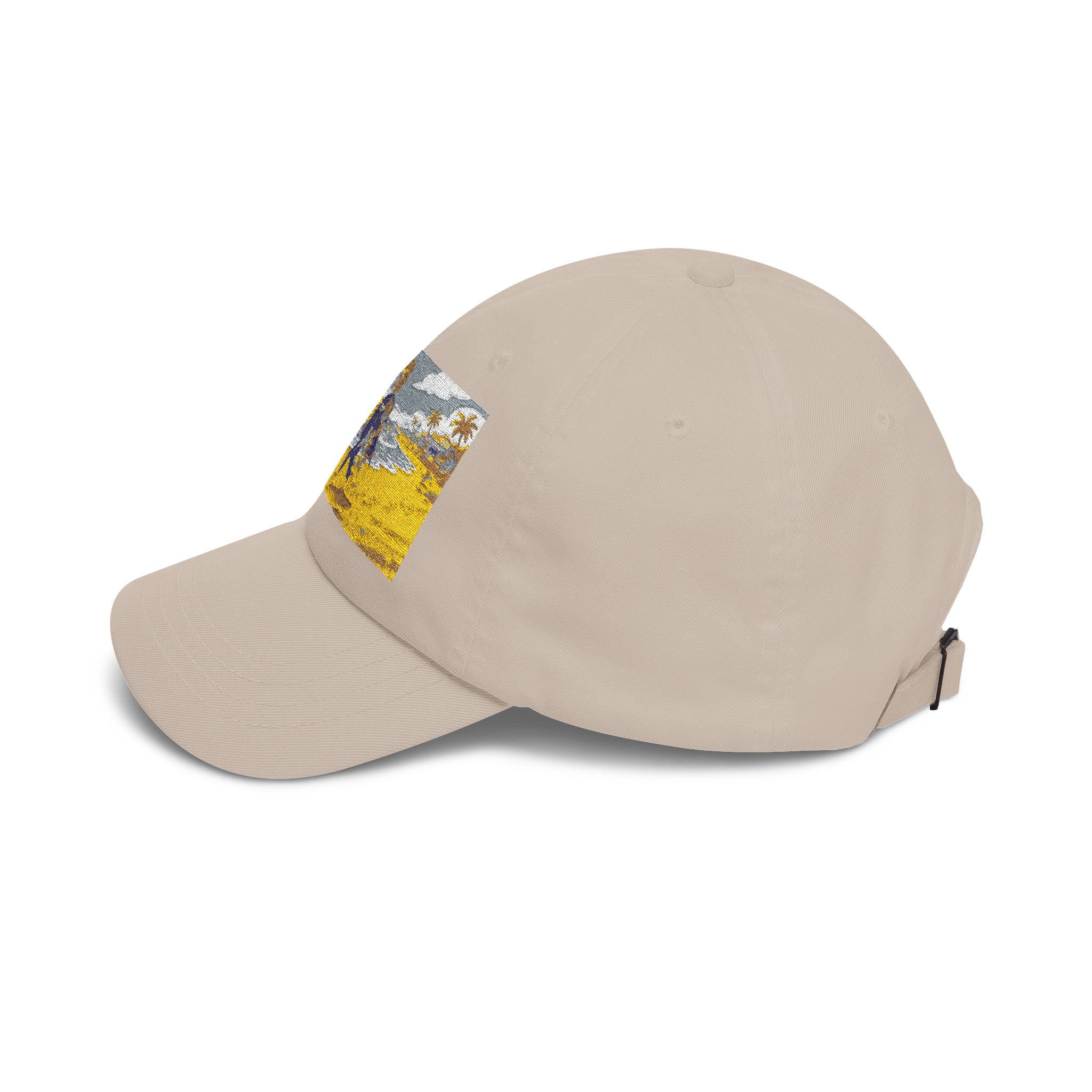 Dad Cap — Vintage Child with Kite Embroidered Baseball Hat