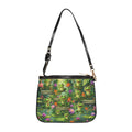 Frog Pond Shoulder Bag — 'Just Frog It' Cute Lily Pad Crossbody