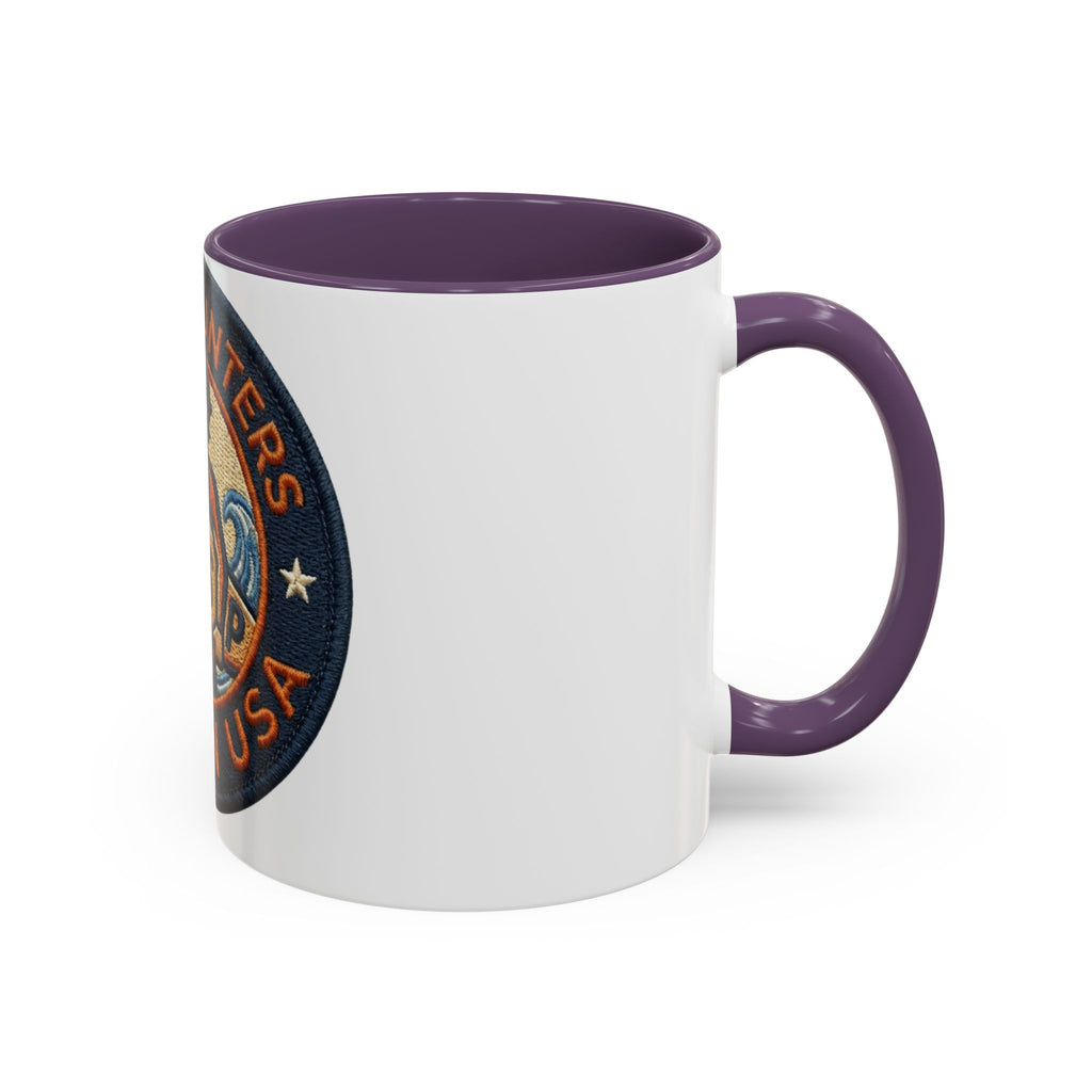 Surf's Up Wave Hunters Coffee Mug — Retro Surfin' USA Accent Mug