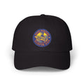 Dad Cap — Retro Surf Patch “Wave Hunter Surfin USA” Embroidered Baseball Hat