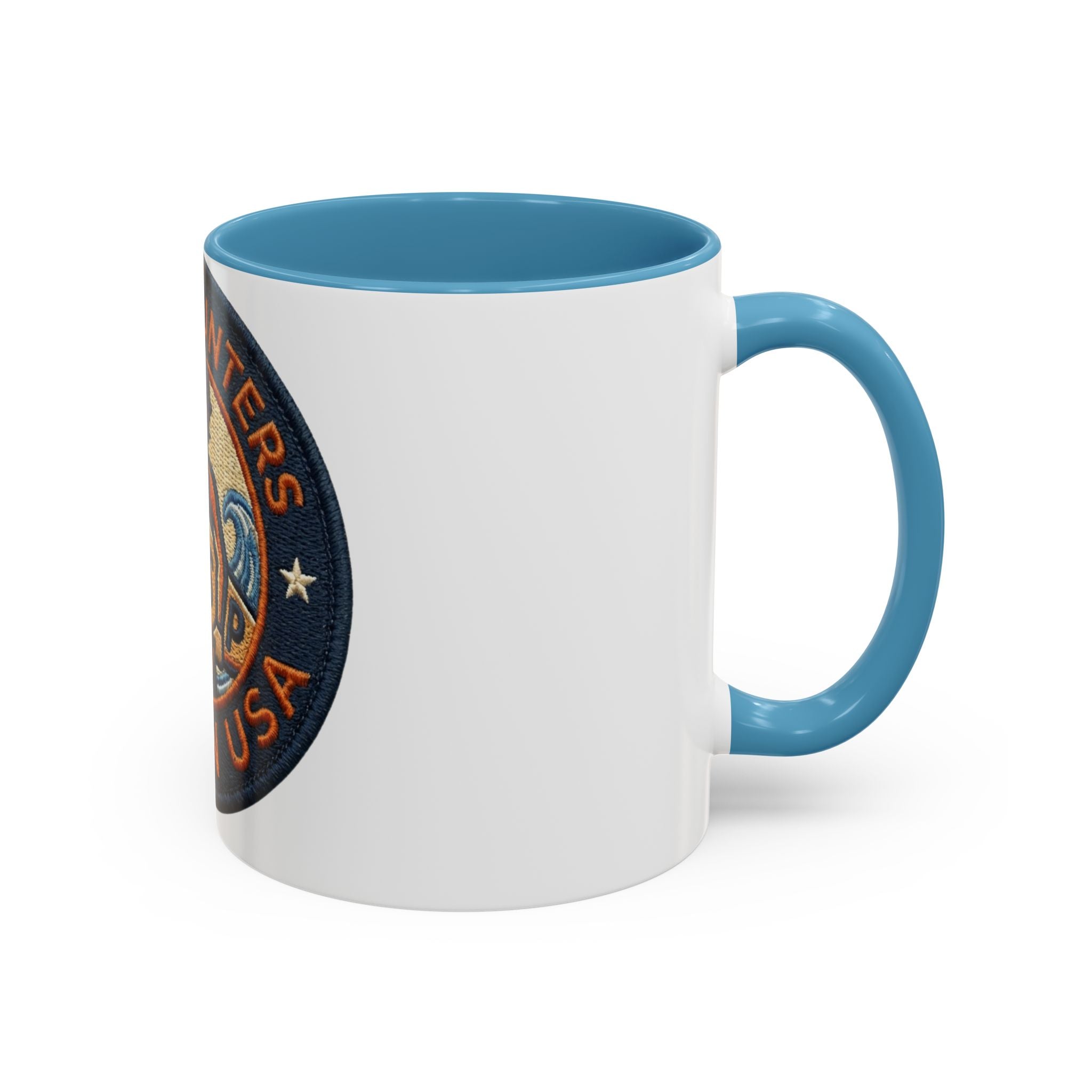 Surf's Up Wave Hunters Coffee Mug — Retro Surfin' USA Accent Mug
