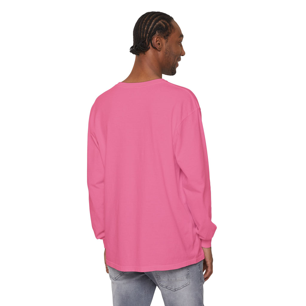 Cute Rainbow Cats Holding Hands Long Sleeve Tee – "Love" Graphic