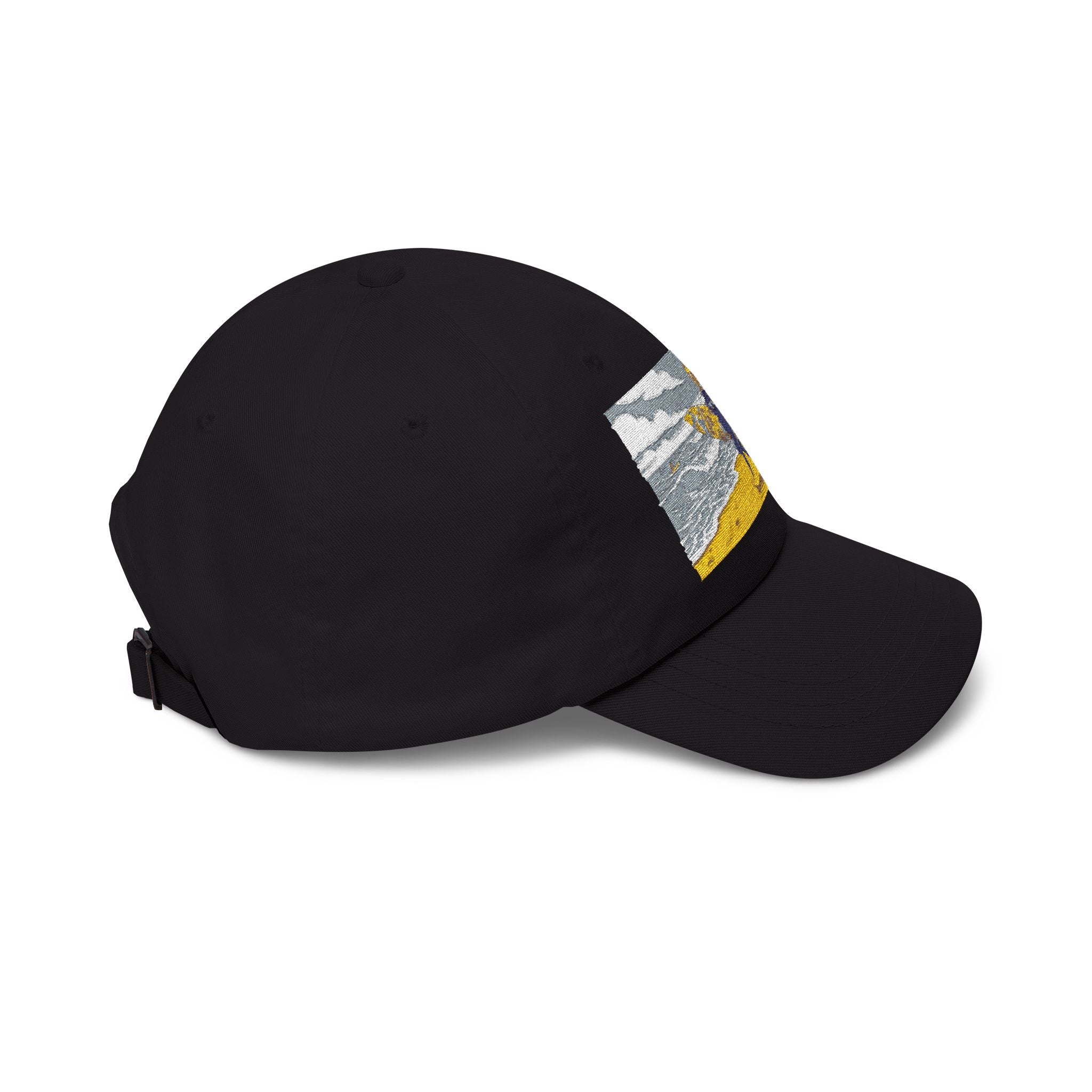 Dad Cap — Vintage Child with Kite Embroidered Baseball Hat