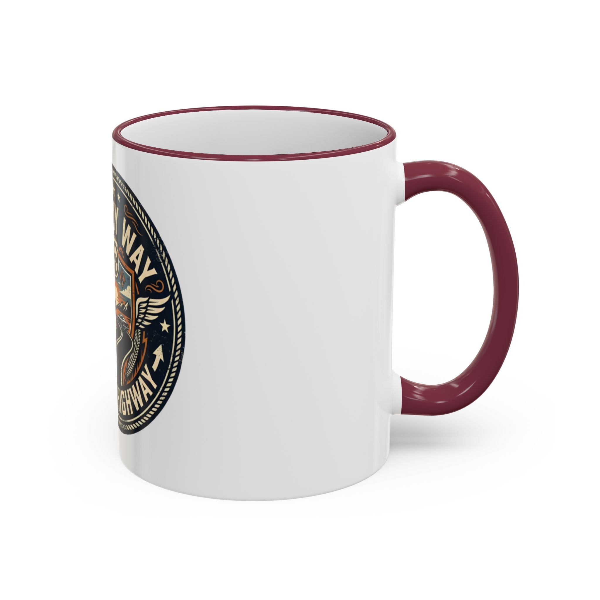 Accent Rim & Handle Mug (11oz, 15oz)