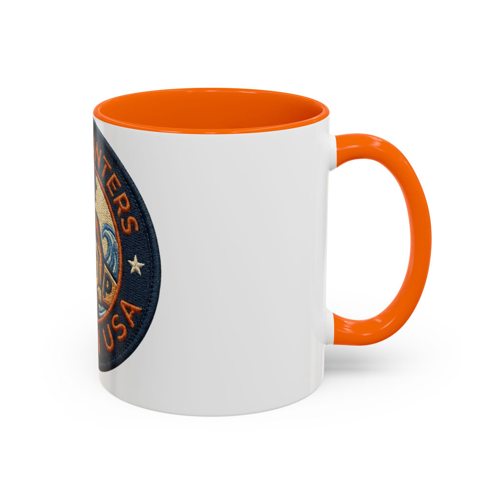 Surf's Up Wave Hunters Coffee Mug — Retro Surfin' USA Accent Mug