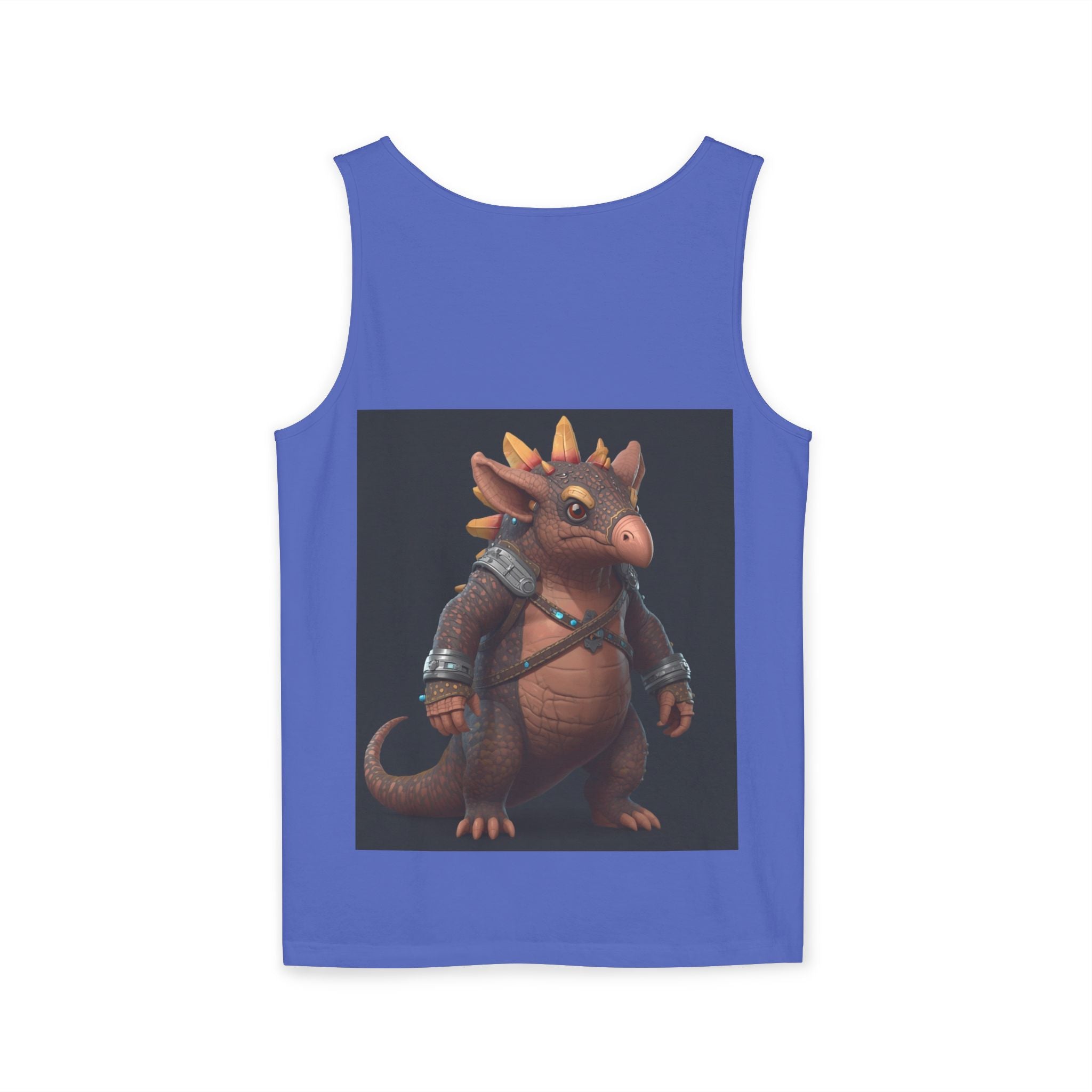 Dragon Warrior Tank Top — Cute Armored Baby Dragon Graphic