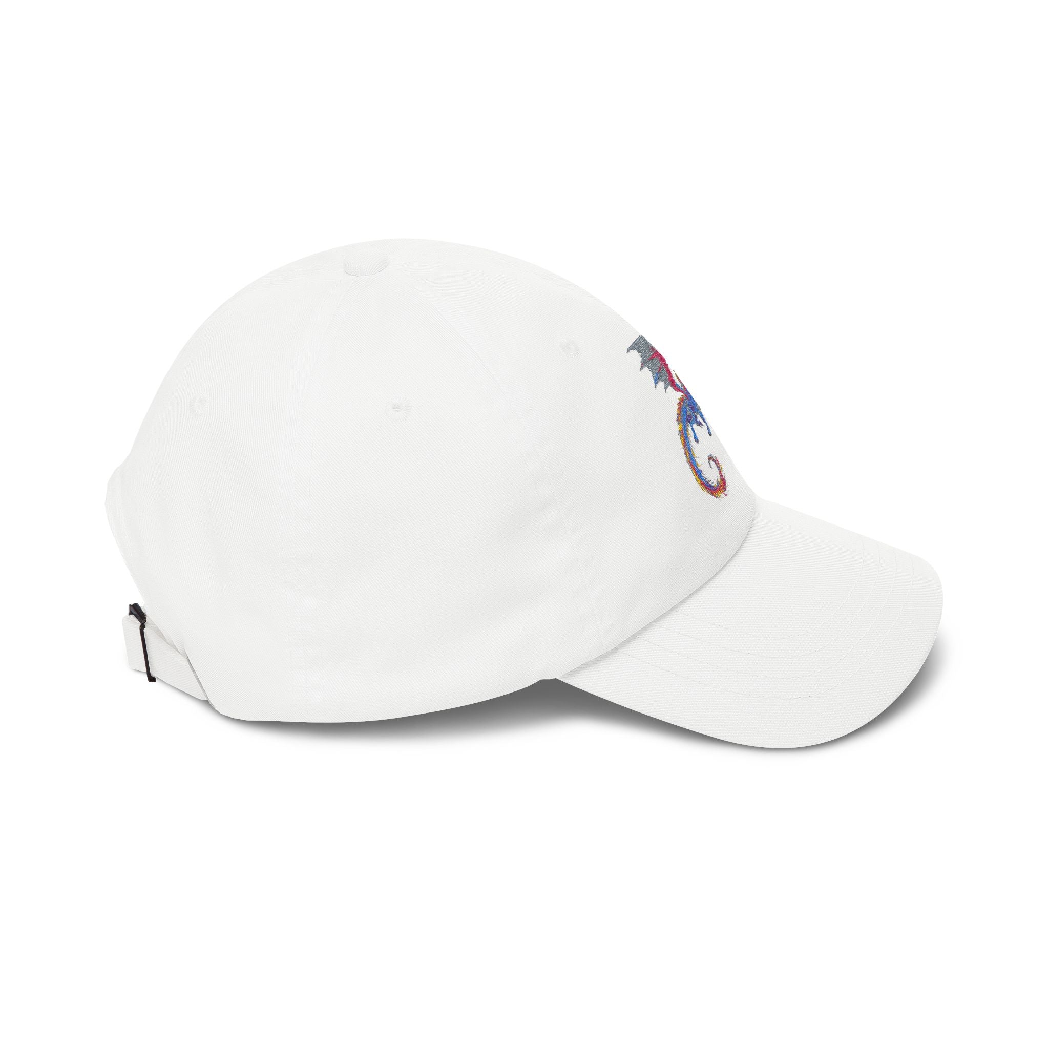 Embroidered Colorful Dragon Dad Cap — Classic Adjustable Baseball Hat