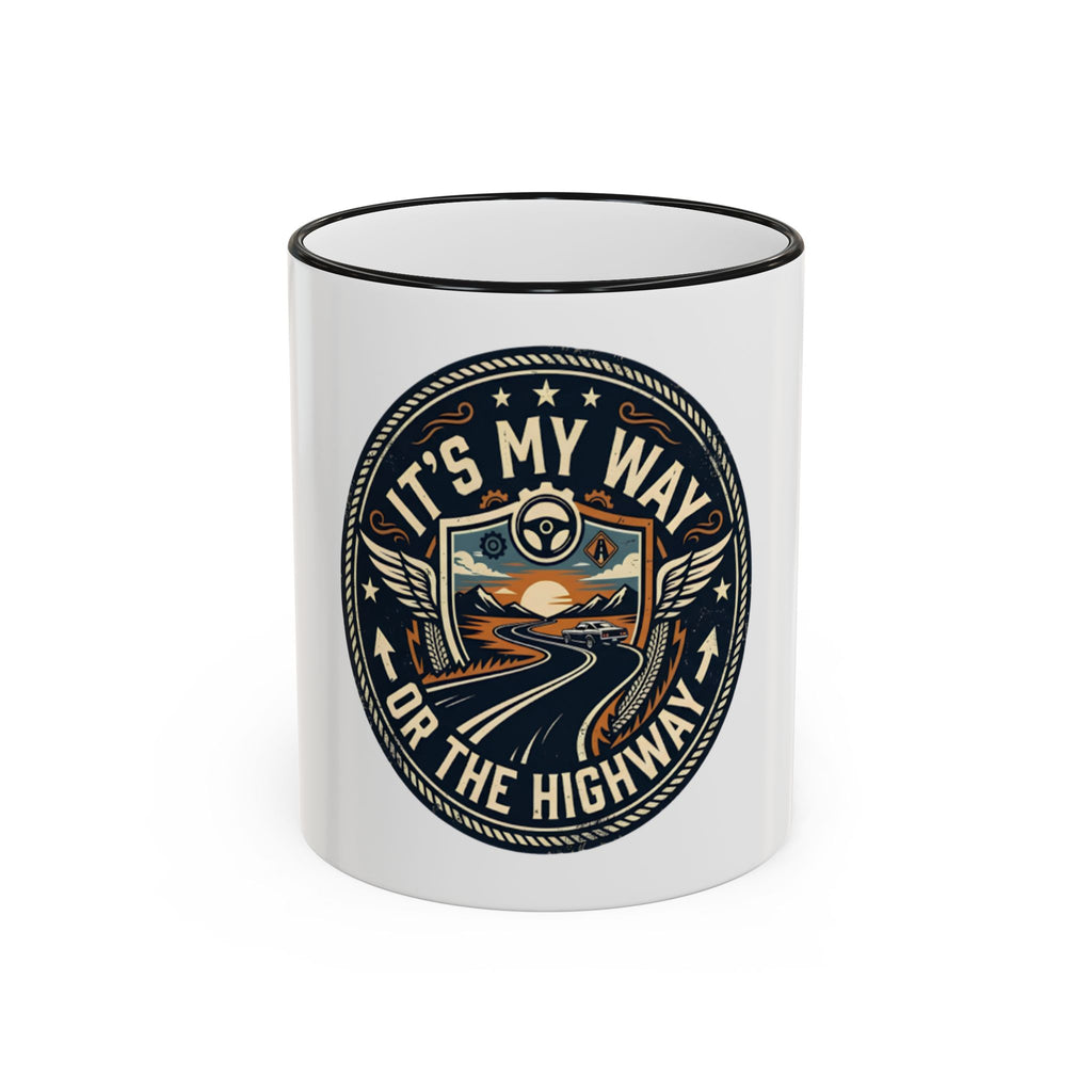Accent Rim & Handle Mug (11oz, 15oz)