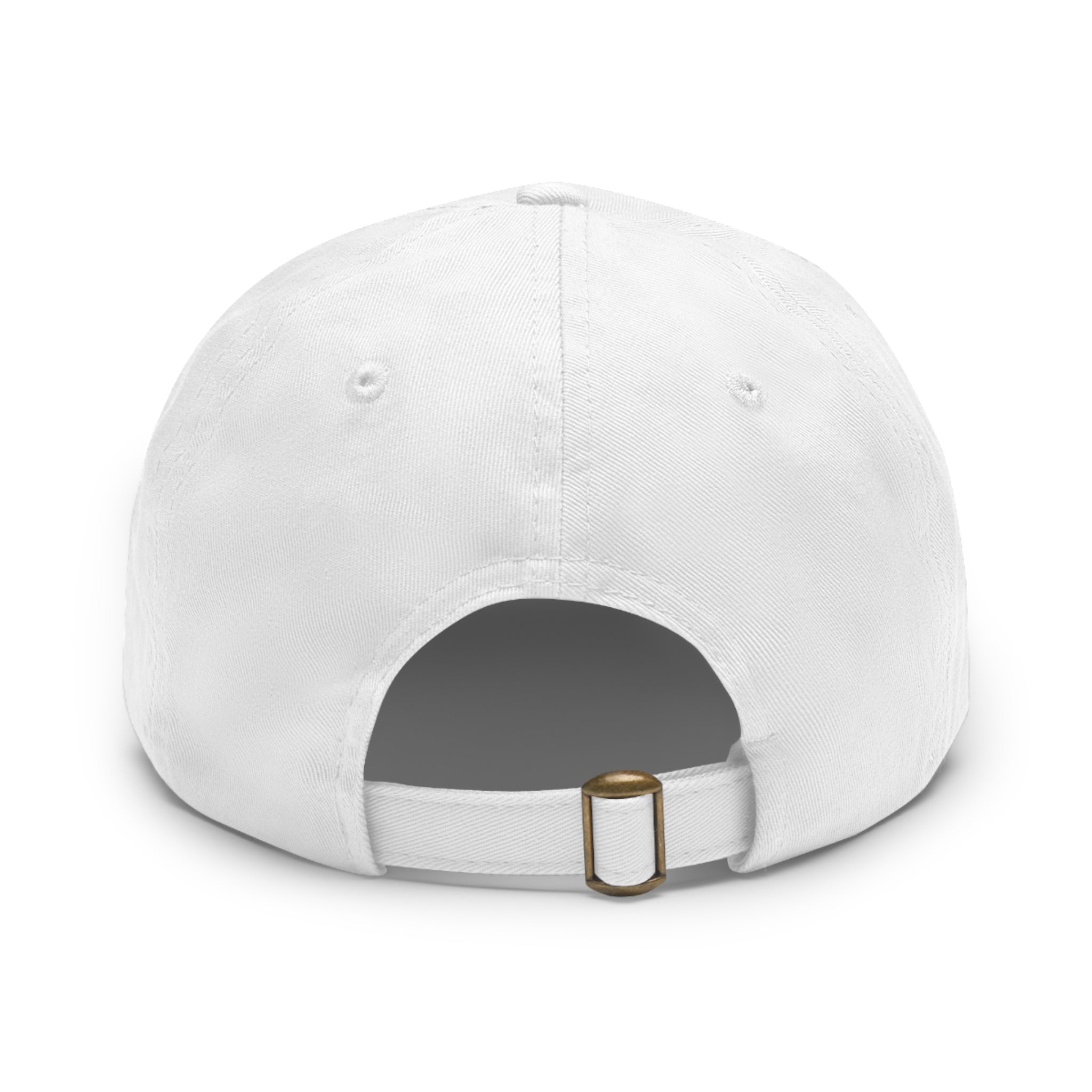 Frog Patch Dad Hat — 'Just Frog It' Leather Patch Baseball Cap