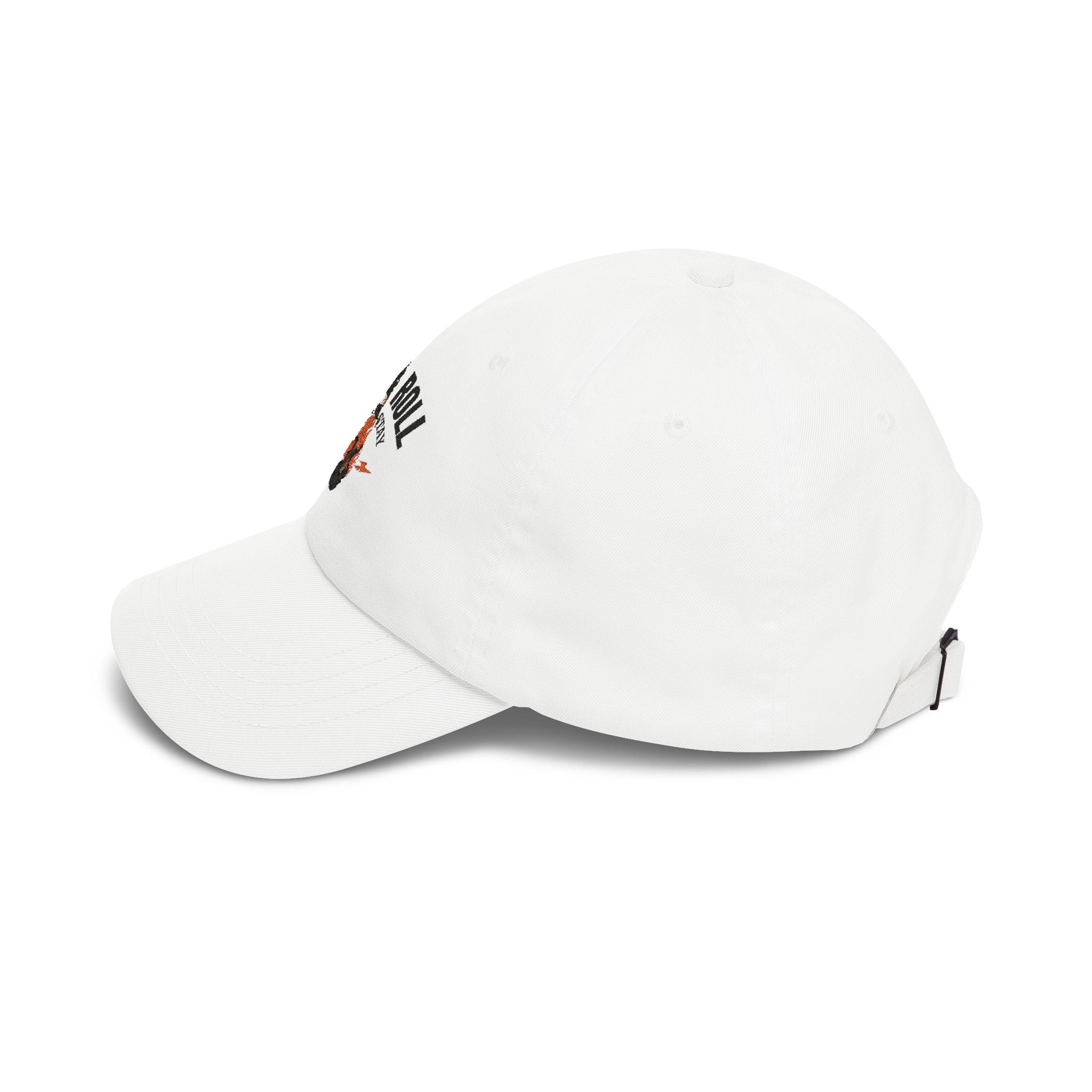 Rock & Roll Dad Cap — Retro Guitar Flames Baseball Hat