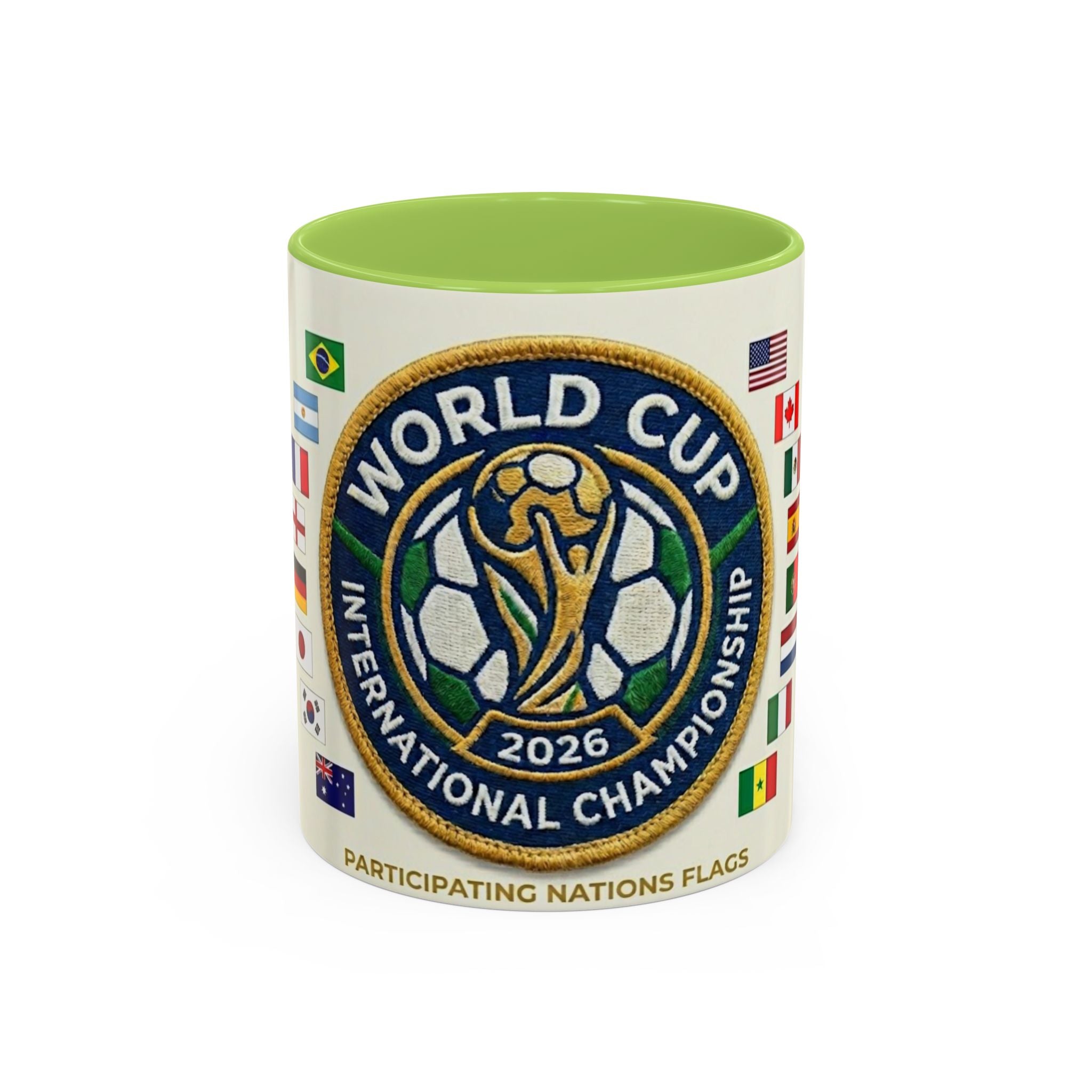World Cup 2026 Coffee Mug — International Championship Flags 11/15oz