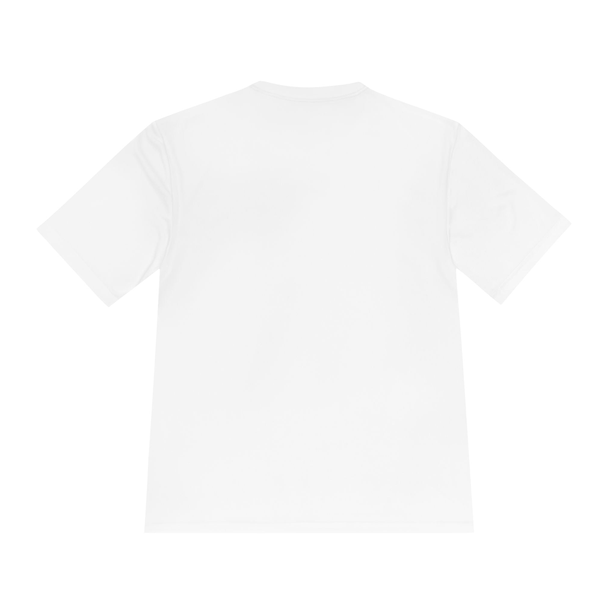 Wazup Colorblock Graphic Tee — Retro Pop 'Wazup' Moisture-Wicking Shirt
