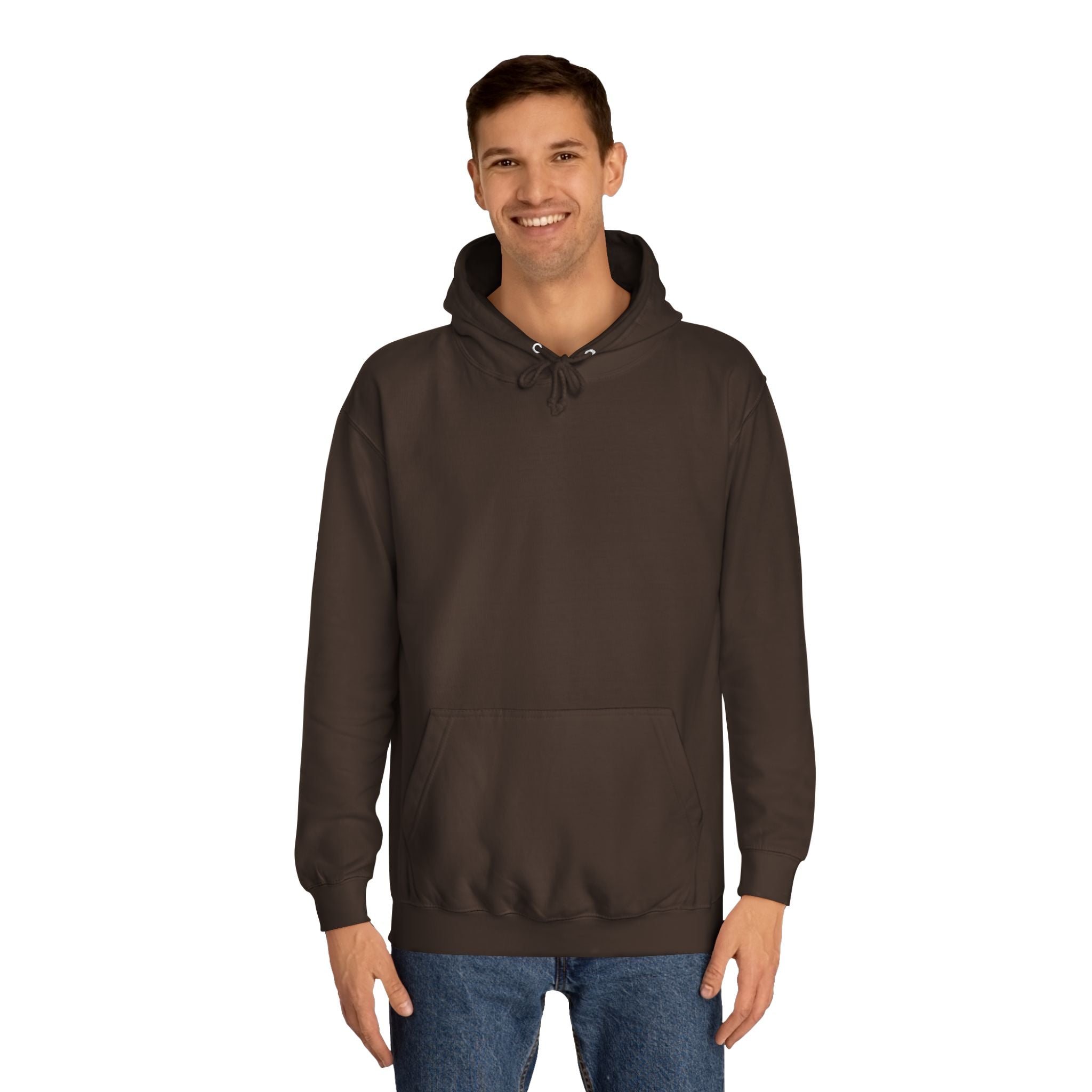 Beach Scene Hoodie — "The Beach" Retro Sunset Palm Design