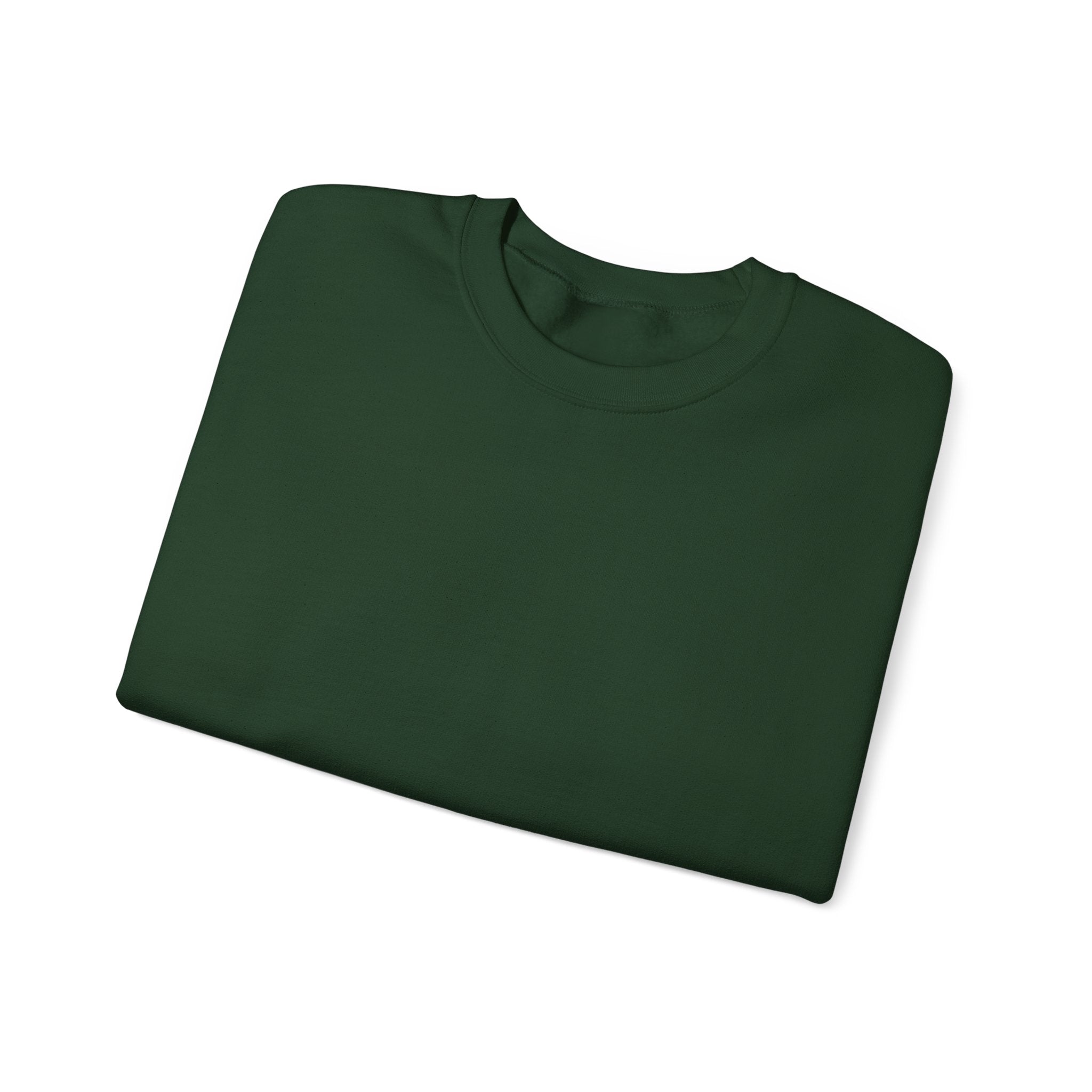 Crewneck Sweatshirt — Back Graphic Positive Notes Design ("A Place For Everyone Here")